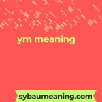 ym meaning