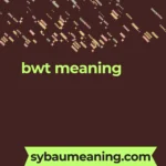 bwt meaning