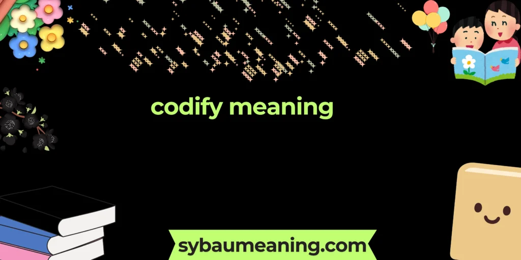 codify meaning