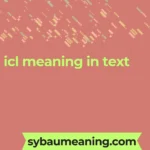icl meaning in text