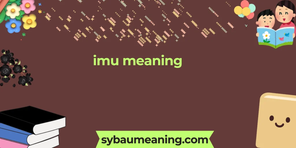 imu meaning