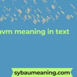 NVM Meaning in Text: What It Really Means 2026
